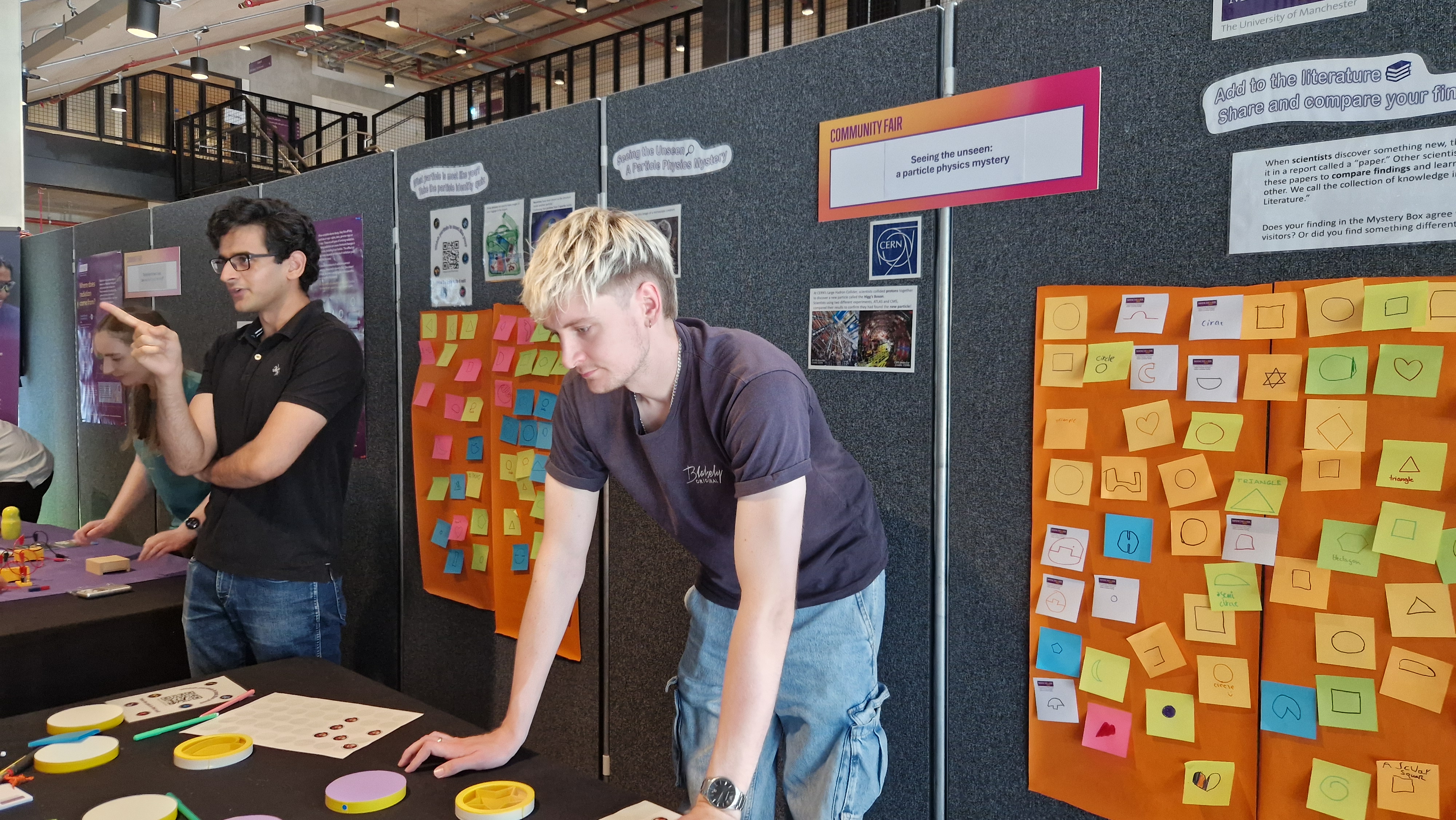 Seeing the Unseen community fair stall